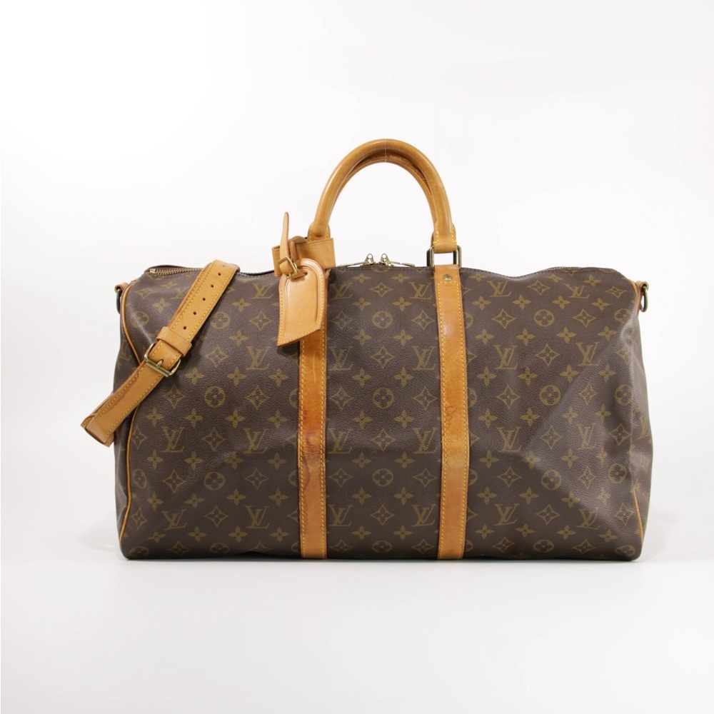Vintage Monogrammed Louis Vuitton Keepall